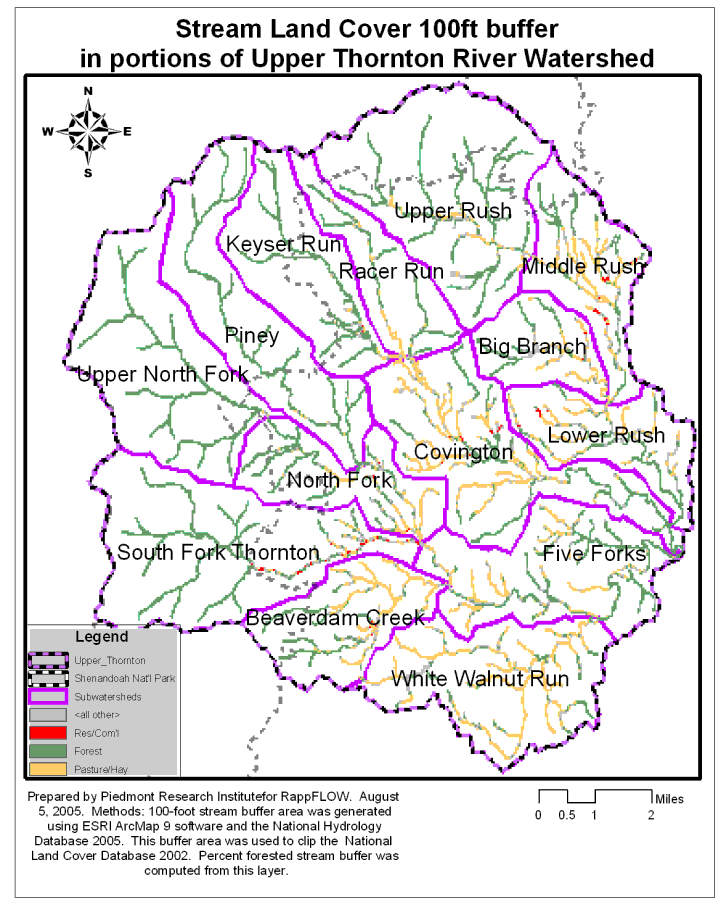 100 foot stream buffers